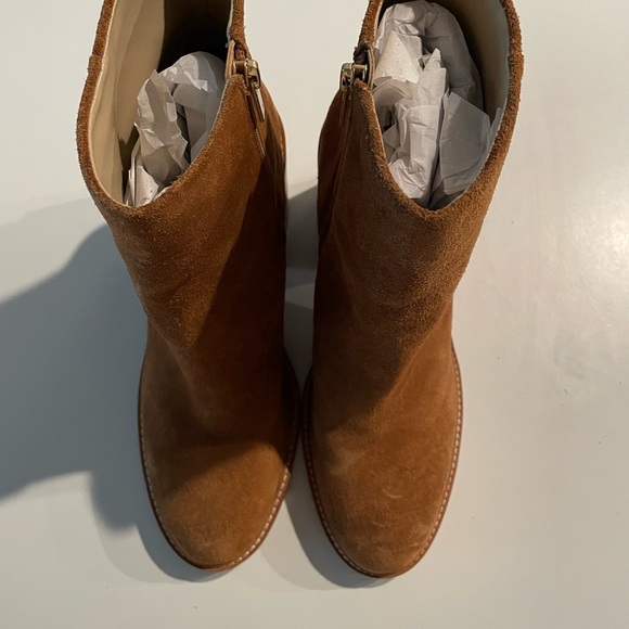 Brown Suede Boots - Picture 2 of 11